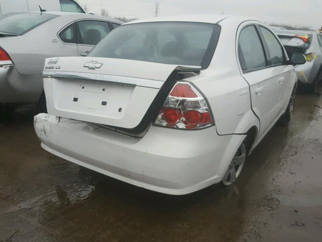 KL1TD56678B116099 - 2008 CHEVROLET AVEO BASE Ağ foto 4