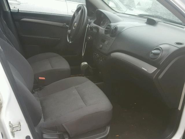 KL1TD56678B116099 - 2008 CHEVROLET AVEO BASE Ağ foto 5