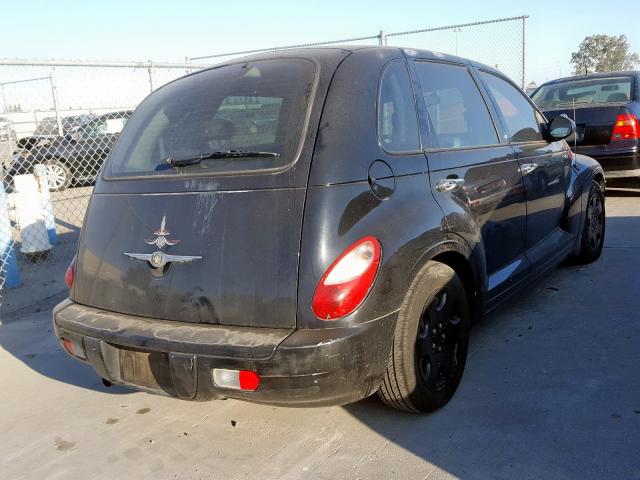 3A4FY48B06T343770 - 2006 CHRYSLER PT CRUISER BLACK photo 4