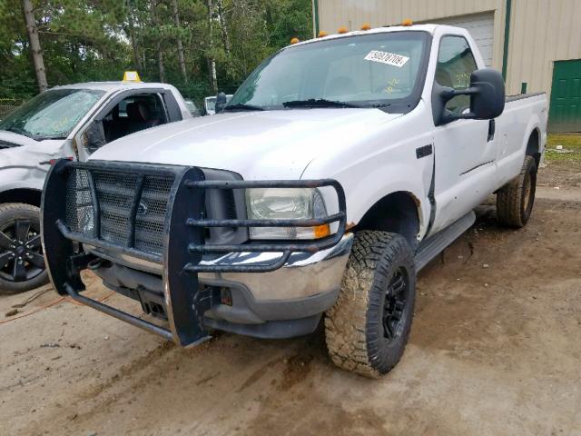 1FTSF31L24EA06232 - 2004 FORD F350 SRW S WHITE photo 2