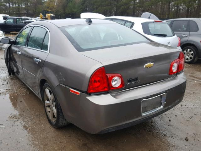 1G1ZC5E09CF114013 - 2012 CHEVROLET MALIBU 1LT 灰色 照片 3
