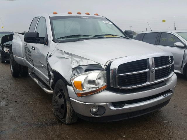 3D7MX48C76G223858 - 2006 DODGE RAM 3500 S GRAY photo 1