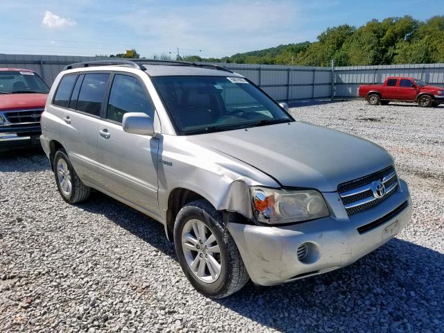 JTEDW21AX70016795 - 2007 TOYOTA HIGHLANDER SILVER photo 1