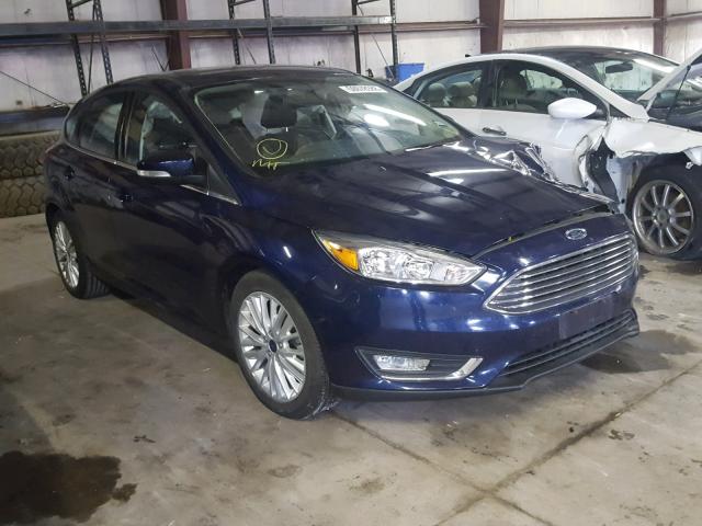 1FADP3N21HL218120 - 2017 FORD FOCUS TITA BLUE photo 1