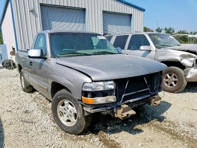 1GCEC14V41Z189399 - 2001 CHEVROLET SILVERADO SILVER photo 1