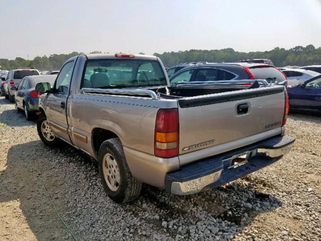 1GCEC14V41Z189399 - 2001 CHEVROLET SILVERADO SILVER photo 3