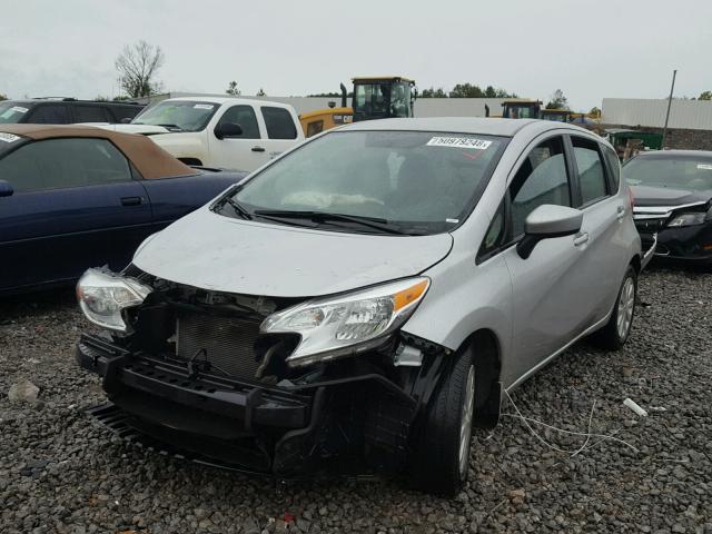 3N1CE2CP1GL399617 - 2016 NISSAN VERSA NOTE SILVER photo 2