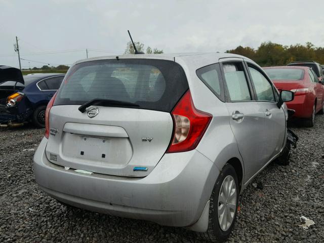 3N1CE2CP1GL399617 - 2016 NISSAN VERSA NOTE SILVER photo 4