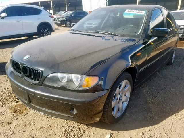 WBAEU33435PR15625 - 2005 BMW 325 XI BLACK photo 2