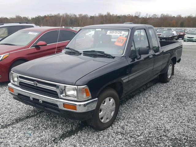 JT4RN93P5S5111932 - 1995 TOYOTA PICKUP 1/2 BLACK photo 2