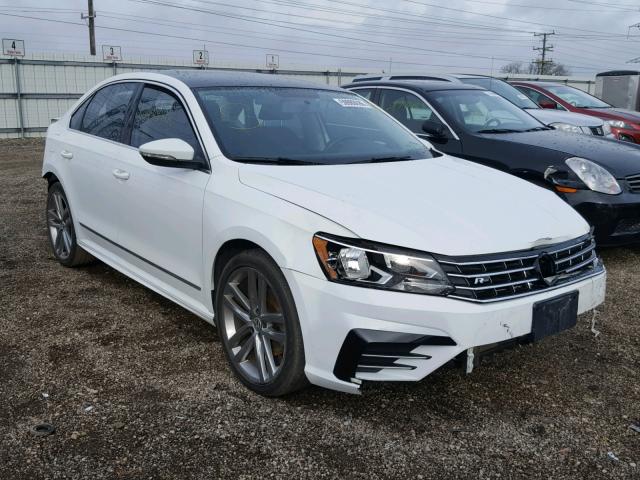 1VWAT7A34GC030850 - 2016 VOLKSWAGEN PASSAT S WHITE photo 1