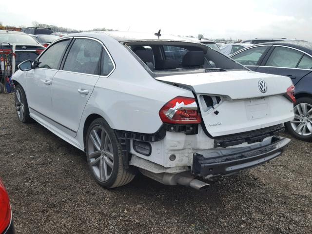 1VWAT7A34GC030850 - 2016 VOLKSWAGEN PASSAT S WHITE photo 3