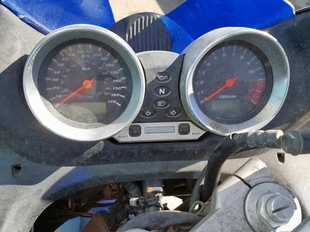 JS1GV77A952100904 - 2005 SUZUKI GSF1200 BA BLUE photo 8