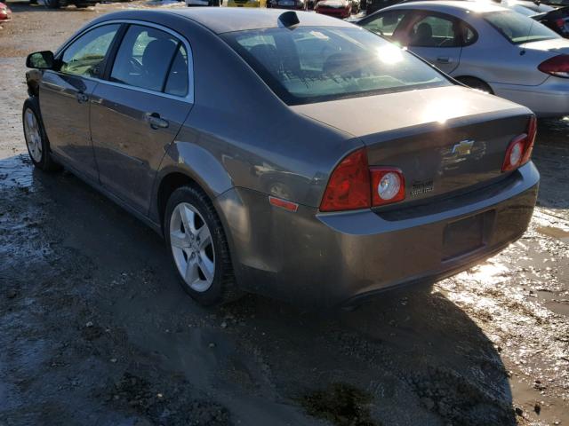 1G1ZB5E09CF189183 - 2012 CHEVROLET MALIBU LS 棕色 照片 3