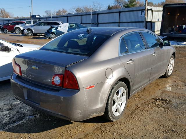 1G1ZB5E09CF189183 - 2012 CHEVROLET MALIBU LS 棕色 照片 4