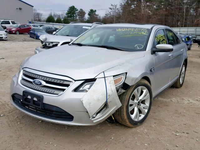 1FAHP2EW0BG124583 - 2011 FORD TAURUS SEL SILVER photo 2