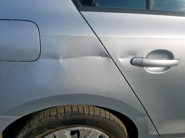 3VW1K7AJ7CM343322 - 2012 VOLKSWAGEN JETTA BASE 银色 照片 9