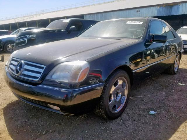 WDBGA70EXSA229930 - 1995 MERCEDES-BENZ S 500 BLACK photo 2