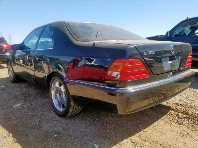 WDBGA70EXSA229930 - 1995 MERCEDES-BENZ S 500 BLACK photo 3