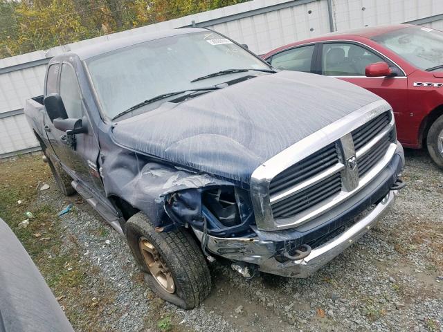 3D7KS28A97G852841 - 2007 DODGE RAM 2500 S Կապույտ լուսանկար 1