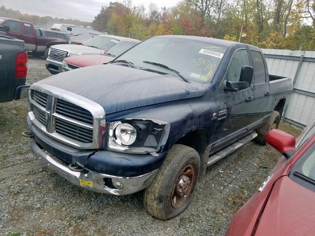3D7KS28A97G852841 - 2007 DODGE RAM 2500 S Կապույտ լուսանկար 2