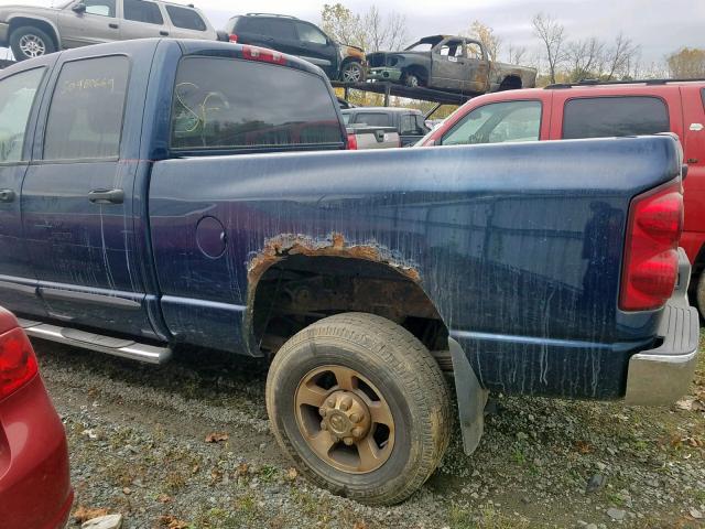 3D7KS28A97G852841 - 2007 DODGE RAM 2500 S BLUE photo 3