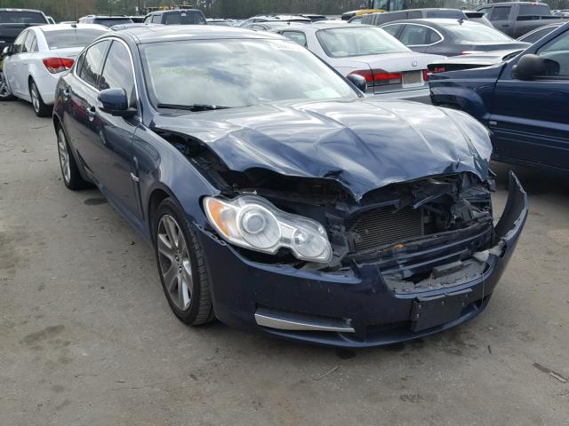 SAJWA05BX9HR11289 - 2009 JAGUAR XF LUXURY BLUE photo 1