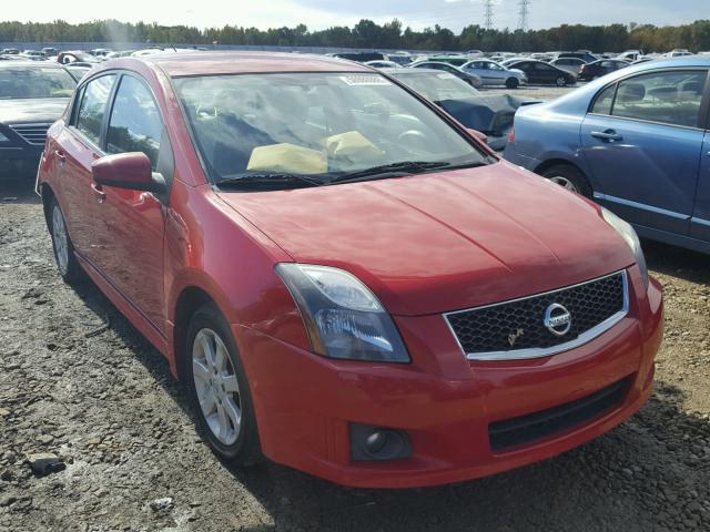 3N1AB6AP5CL773859 - 2012 NISSAN SENTRA 2.0 RED photo 1