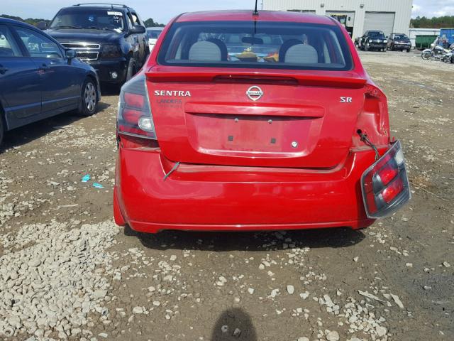 3N1AB6AP5CL773859 - 2012 NISSAN SENTRA 2.0 RED photo 9