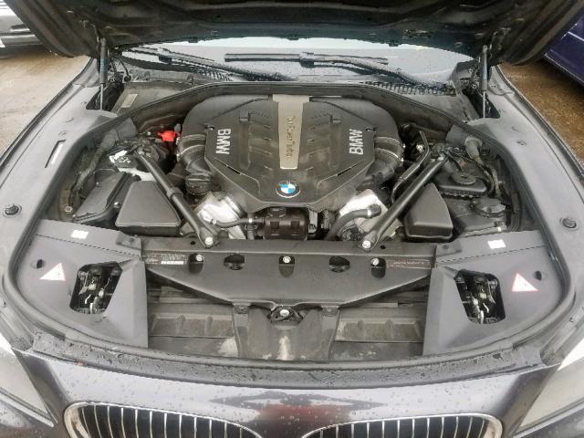 WBAKC8C52CC434619 - 2012 BMW 750LI CHARCOAL photo 7