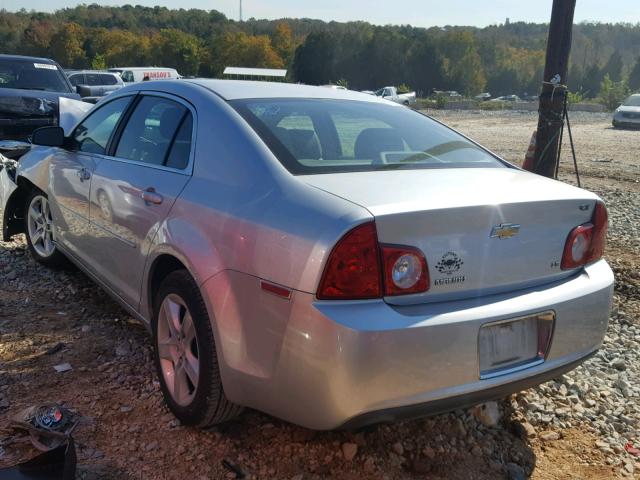 1G1ZG57B294110912 - 2009 CHEVROLET MALIBU LS Күміс фото 3