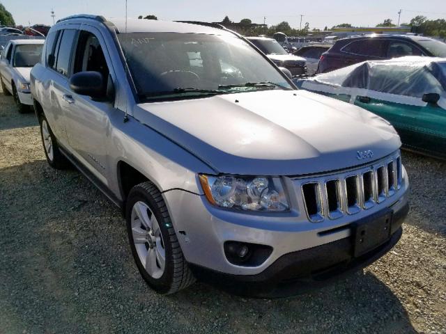 1J4NF1FB5BD183226 - 2011 JEEP COMPASS SP SILVER photo 1