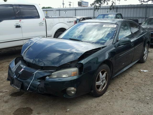 2G2WP522441239695 - 2004 PONTIAC GRAND PRIX GREEN photo 2