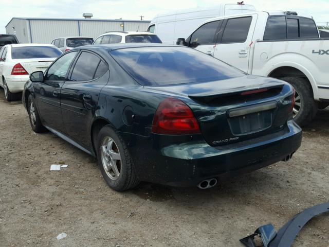 2G2WP522441239695 - 2004 PONTIAC GRAND PRIX GREEN photo 3