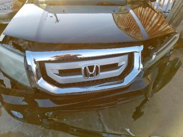 5FNYF4H9XBB053854 - 2011 HONDA PILOT TOUR BLACK photo 9