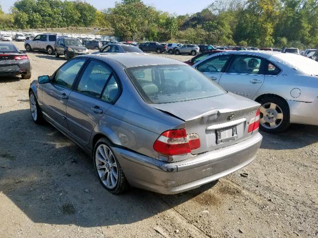 WBAEU334X4PR07097 - 2004 BMW 325 XI GRAY photo 3