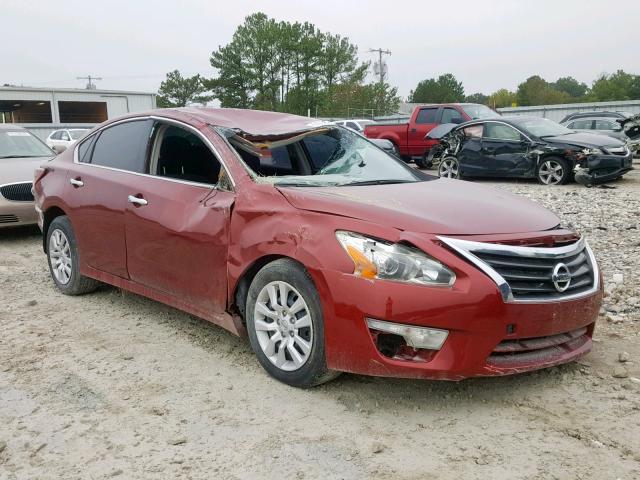 1N4AL3APXDC138101 - 2013 NISSAN ALTIMA 2.5 BURGUNDY photo 1