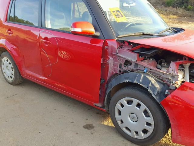 JTLZE4FE3FJ078671 - 2015 TOYOTA SCION XB Қызыл фото 9