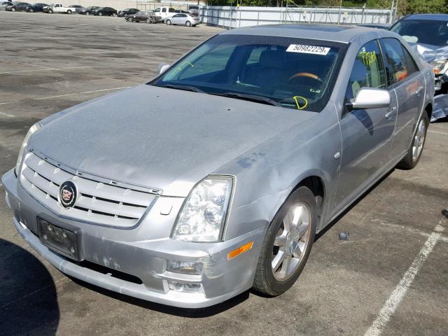 1G6DC67A850143508 - 2005 CADILLAC STS SILVER photo 2