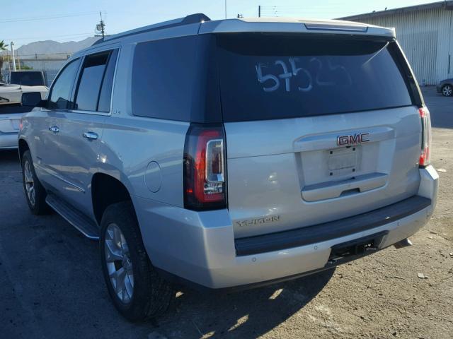 1GKS1AKC4FR613685 - 2015 GMC YUKON SLE SILVER photo 3