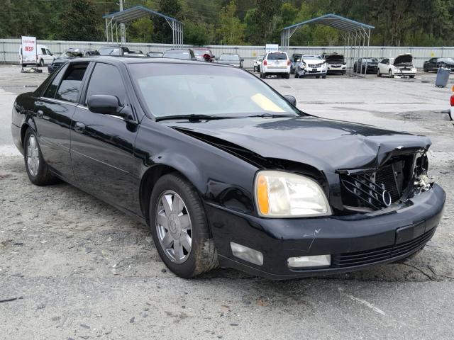 1G6KF57955U185805 - 2005 CADILLAC DEVILLE DT BLACK photo 1