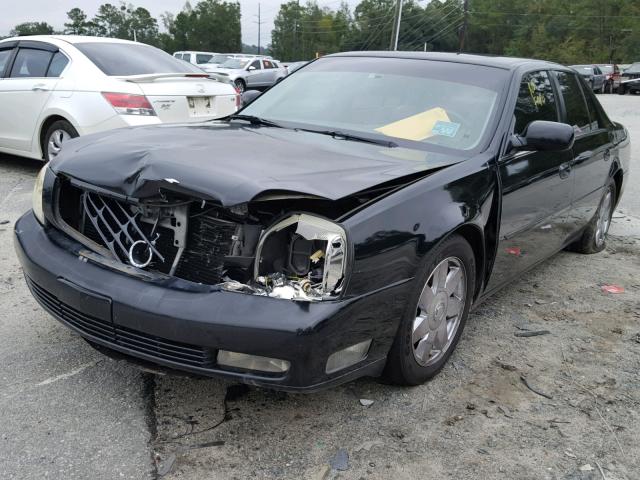 1G6KF57955U185805 - 2005 CADILLAC DEVILLE DT BLACK photo 2