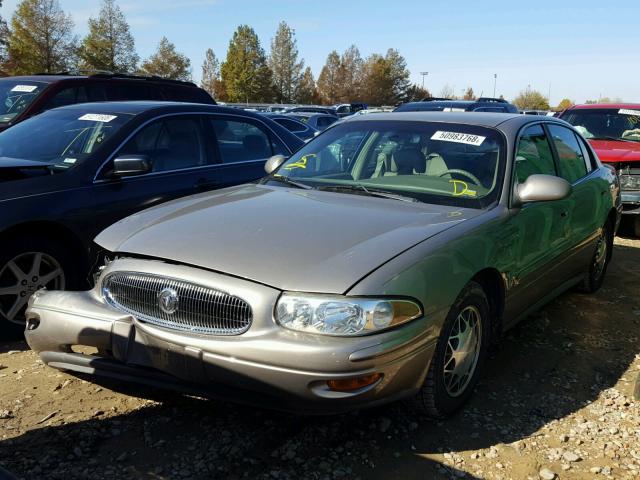 1G4HR54K82U198092 - 2002 BUICK LESABRE LI BEIGE photo 2