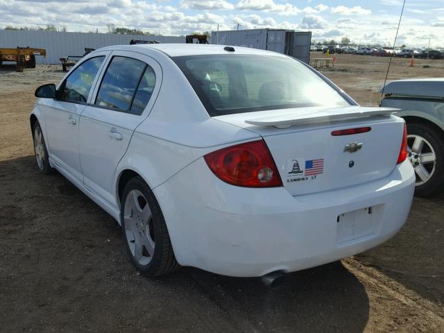 1G1AF5F53A7119231 - 2010 CHEVROLET COBALT 2LT WHITE photo 3