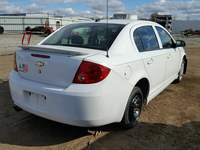 1G1AF5F53A7119231 - 2010 CHEVROLET COBALT 2LT WHITE photo 4