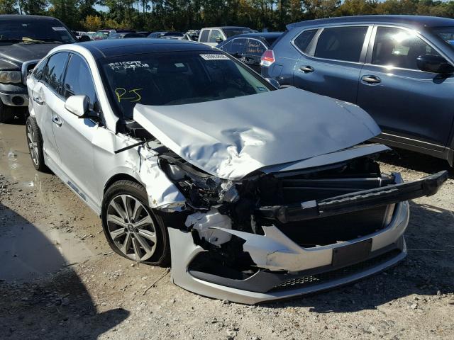 5NPE34AF6GH263159 - 2016 HYUNDAI SONATA SPO SILVER photo 1