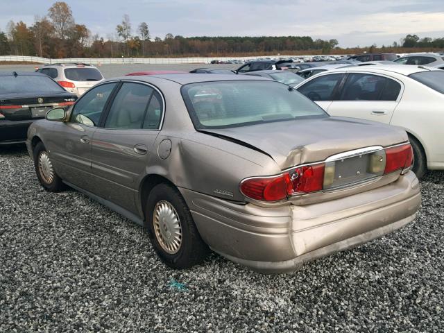 1G4HR54K1YU325001 - 2000 BUICK LESABRE LI GOLD photo 3