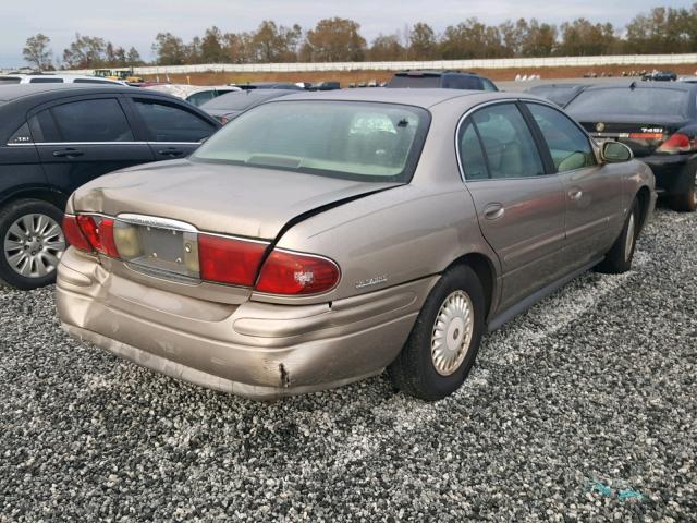 1G4HR54K1YU325001 - 2000 BUICK LESABRE LI GOLD photo 4