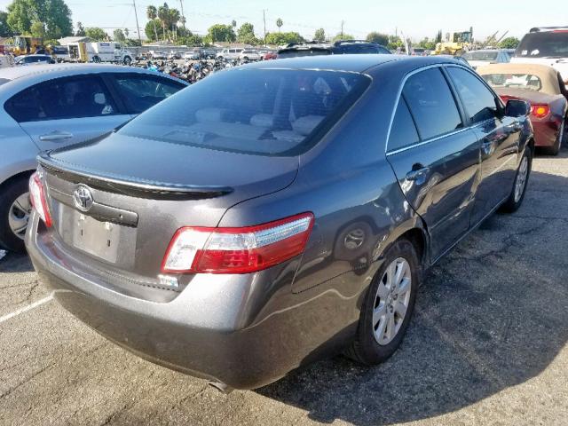 JTNBB46K873040303 - 2007 TOYOTA CAMRY HYBR GRAY photo 4