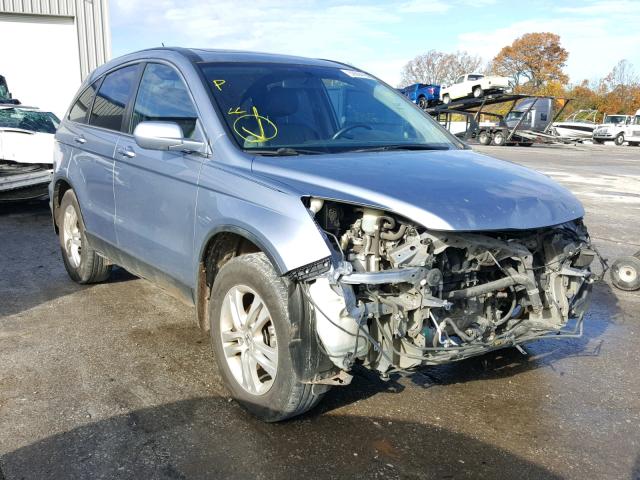 5J6RE4H79AL064856 - 2010 HONDA CR-V EXL BLUE photo 1